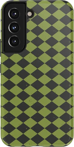 Vista 391 de Casely Funda para Galaxy S9 Postura de cadáver Yoga de esqueleto Diseño protector delgado esencial de doble capa