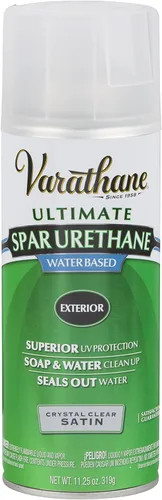 Vista 5 de Rust-Oleum - Varathane barniz transparente clásico para exteriores 32 onzas líquidas, a base de agua, 250081