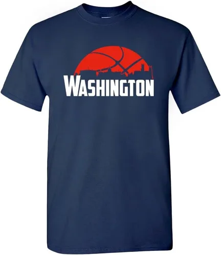 Vista 32 de Xtreme Apparrel Camiseta Team Cityscape Skyline para los fanáticos del baloncesto