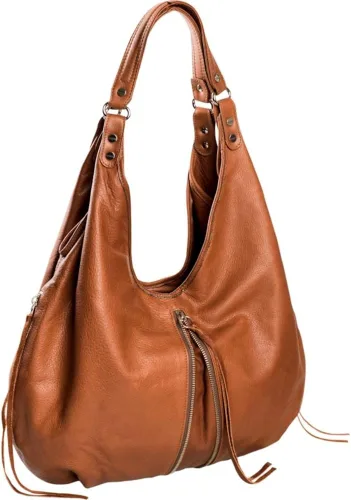 Vista 2 de Jacki Easlick Cognac - Bolsa de piel