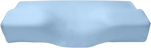 Vista 8 de Funda de almohada de seda para almohada ortopédica para dormir, funda de almohada de seda de morera pura para almohada cervical ergonómica, funda
