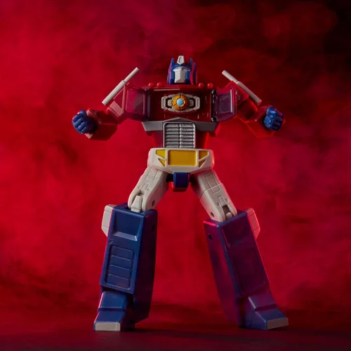 Vista 7 de Transformers R.E.D. [Diseño Mejorado de Robot] Los Transformers G1 Optimus Prime, Figura No Convertible
