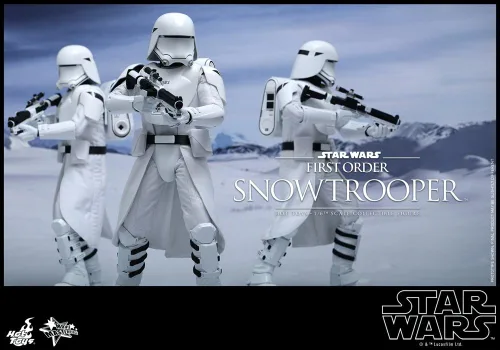 Vista 4 de Hot Toys Star Wars The Force Awakens 12" MMS First Order Snowtrooper 902551 Star Wars The Force Awakens - Figura de acción de 12 pulgadas MMS