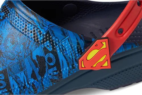 Vista 6 de Crocs Zuecos clásicos unisex de Superman para adultos