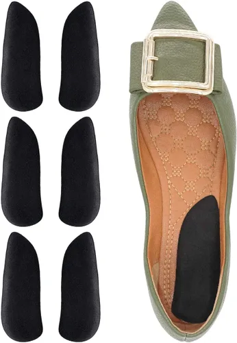 Vista 8 de Dr. Foot's - Plantillas correctivas de supinación y sobrepronación para zapatos, plantillas de cuña de talón medial y lateral para alineación