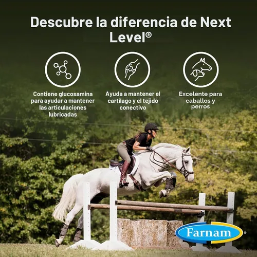 Vista 3 de Farnam Next Level Suplemento para articulaciones de caballo para caballos