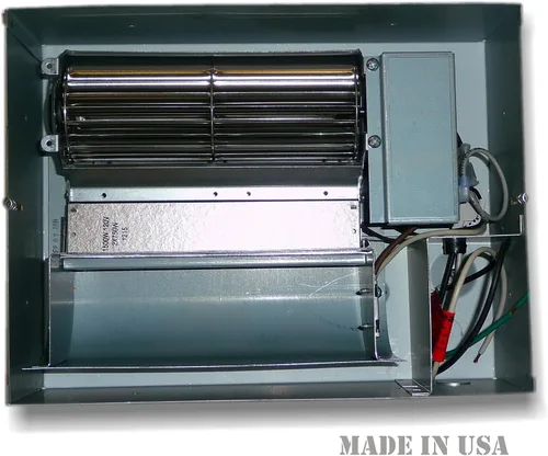 Vista 3 de King WHFC - Calentador eléctrico de techo eléctrico de 1500-750-Watt/1125-562-W, 240/208 voltios, color blanco WHFC2415-W