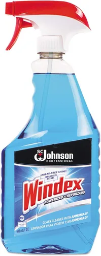 Vista 5 de Windex Limpiador de vidrio con amoniaco, 32 onzas