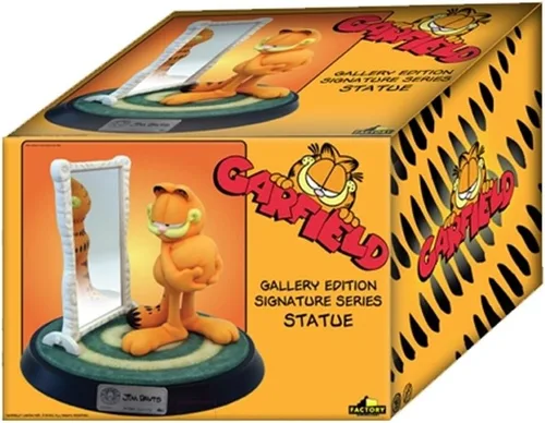 Vista 4 de Factory Entertainment Figura de estatua de Garfield (edición de galería)