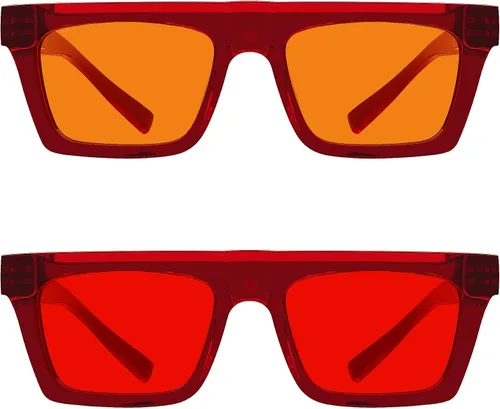 Vista 15 de Eyekepper Gafas de luz azul para hombre y mujer, paquete de 6 lentes Pilot Paquete de 6 color mezclado