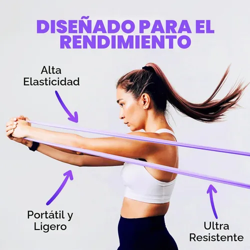 Vista 3 de Juego de anillos de pilates y bolas, kit de pilates para el hogar con anillo de ejercicio de 14 pulgadas, 4 bandas de resistencia