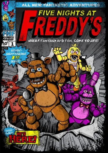 Vista 2 de Five Nights at Freddy's - Camiseta estampada para niños