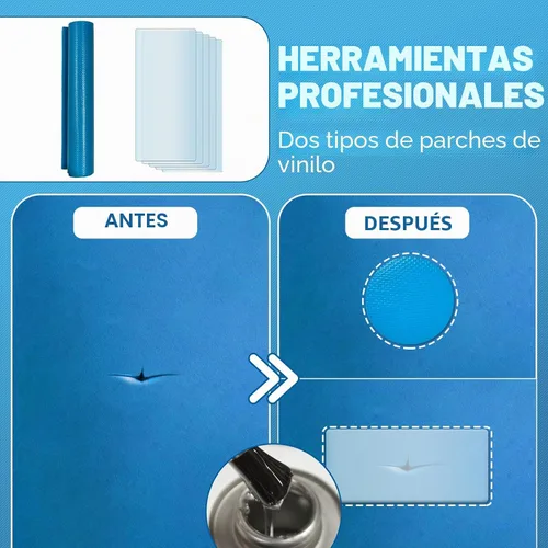 Vista 4 de Cemento de vinilo, pegamento de vinilo para inflables, adhesivo impermeable, cemento de PVC de alta resistencia para una variedad de forros