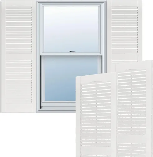 Vista 4 de Persianas estándar exteriores de vinilo para ventanas Borgoña