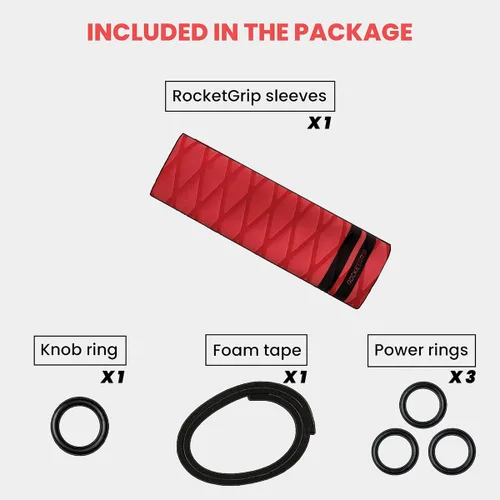 Vista 8 de Hockey Stick Replacement Grip – Stick Tape Alternative for Ice Hockey Negro