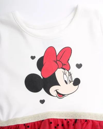 Vista 4 de Disney Vestido Encanto para niñas Vestido Mirabel Encanto para niñas Vestido tutú de princesa para niños pequeños (tamaños 2T-6X)