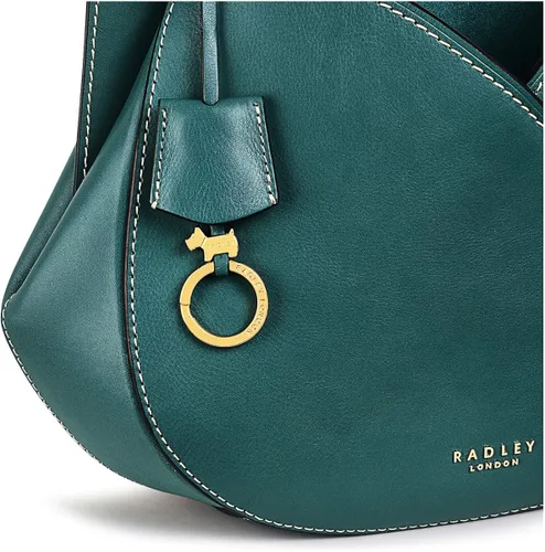 Vista 4 de RADLEY London Tulip Street - Hombro con cordón mediano, Verdigris