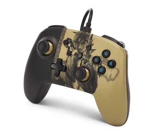 Vista 5 de PowerA Enhanced Wired Controller for Nintendo Switch - Ancient Archer, Gamepad, game controller, wired controller, officially licensed