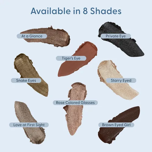 Vista 6 de twenty/twenty beauty Visionary - Lápiz de sombra de ojos en crema brillante, seguro para ojos sensibles, desarrollado por oftalmólogos, vegano