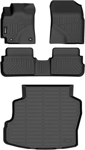 Vista 126 de Alfombrilla de maletero para todo tipo de clima para Mazda CX-30 2020-2025 2026, accesorios de maletero de auto de ajuste personalizado - Negro