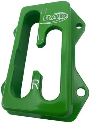 Vista 4 de Puerta de cambio para Kawasaki KRX 1000 por RAD Parts (negro), KRXSHIFT