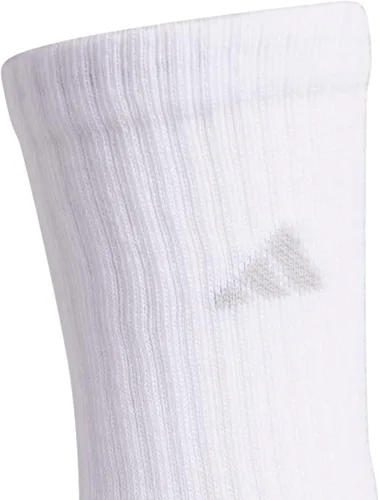 Vista 3 de adidas Kids-Boy'sGirl's Cushioned Angle Stripe Crew Socks (6-Pair)