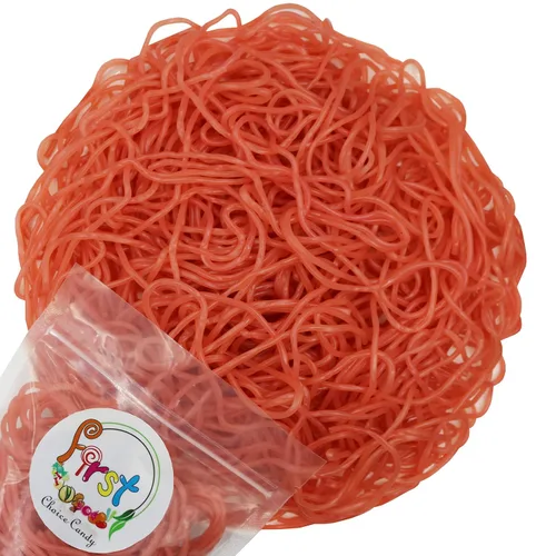 Vista 10 de FirstChoiceCandy Cordones de Regaliz Jugosos (1 Libra (Paquete de 1), Frambuesa Azul)
