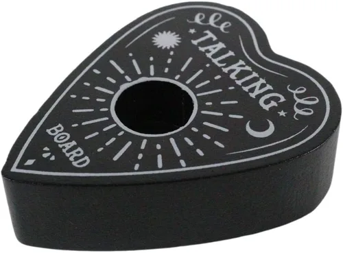 Vista 3 de Ebros Occult Wicca Ouija Spirit Board Planchette en forma de corazón decorativo pequeño portavelas figurita ocultismo espiritismo sobrenatural