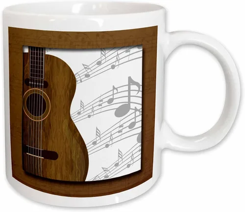 Vista 9 de 3D Rose 149974_4 - Taza de cerámica de dos tonos, 11 onzas, negro/blanco