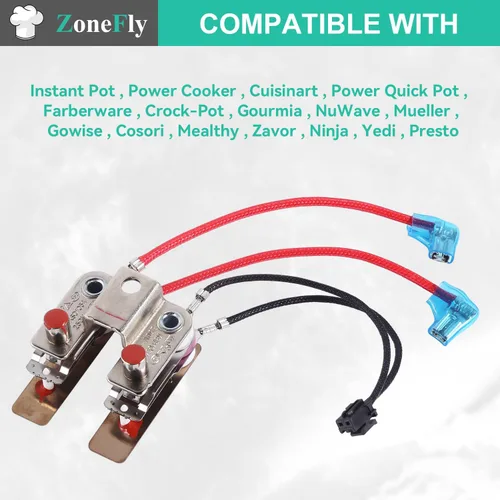 Vista 5 de ZoneFly - Sensor de presión original para olla instantánea, sensor o interruptor para olla eléctrica, Cuisinart, Farberware, olla rápida