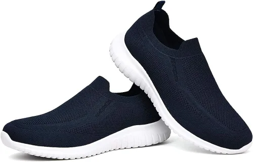 Vista 6 de Zuwoigo - Tenis cómodos para caminar - Tenis sin cordones para hombre