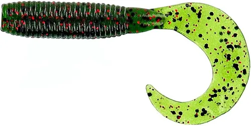 Vista 6 de Yamamoto 5 Señuelos Single Tail Grub Swimbait de Plástico Suave para Pesca Deportiva con Acción de Rizado de Cola - Paquete de 20 BEBÉ BAÑO (20 PACK)