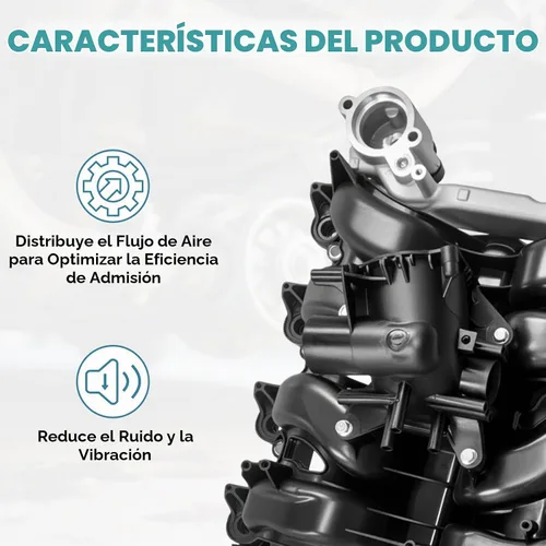 Vista 6 de Colector de admisión de motor para Ford E-150 2010 2011 2012 2013 2014 para Ford E-150 2010 2011 2012 2013 2014 para Ford F-150 2009 2010 para 2009