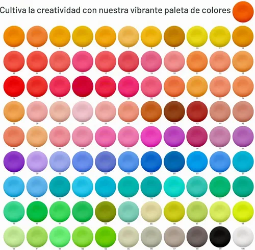 Vista 8 de FlyFlag Arcilla de Secado al Aire - 100 Colores, Ultra Ligera y Suave, Arcilla de Modelado No Tóxica para Niños con Herramientas y Tutoriales