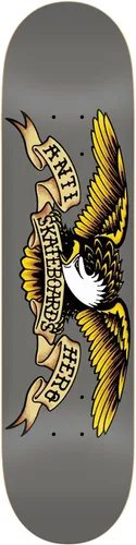 Vista 3 de Anti-Hero Classic Eagle Skateboard Deck - Gris - 8.25