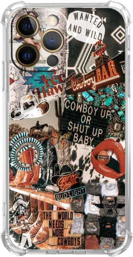 Vista 17 de Funda de Collage Estético para iPhone 7/8/SE2/SE3, Patrón de Citas Positivas, Funda TPU Única y Moderna Compatible con iPhone 7/8/SE2/SE3