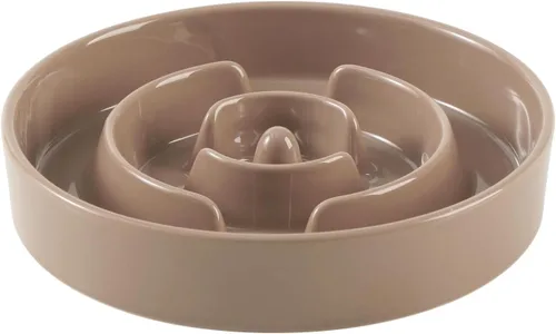 Vista 35 de Havniva Cuencos elevados para perros de alimentación lenta, 6.1 pulgadas 1 x café marrón - C