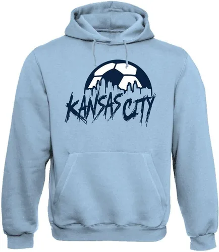 Vista 4 de Xtreme Apparrel Team City Skyline - Sudadera con capucha para hombre
