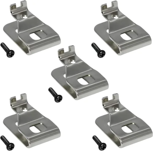 Vista 9 de Juego de 2 clips para cinturón DEWALT N268241 N086039 con tornillos Clips de cinturón de acero inoxidable 304 compatibles con DEWALT N268241