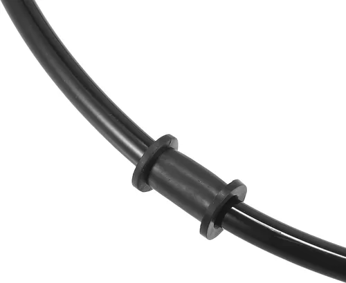 Vista 6 de Motoforti 66.93 pulgadas de longitud 0.394 in ID motocicleta línea de freno hidráulico tubo de manguera de aceite de acero inoxidable trenzado cable