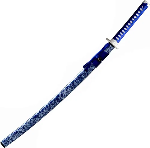 Vista 6 de Full Tang Katana 1095+15N20/Damascus Steel Handmade Forged