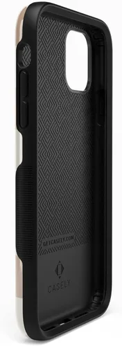 Vista 8 de Funda para iPhone 11 Casely Verificación de ajuste Funda neutra de cuadros en tablero