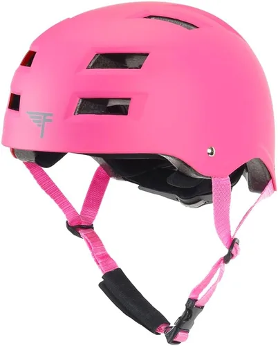 Vista 10 de Casco de bicicleta Flybar - Multideporte, certificado dual, ajustable, ligero, para skateboard, patinaje, pogo, scooter eléctrico, snowboard