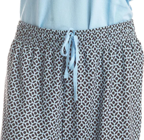 Vista 6 de Hanes Conjunto de pijama y camiseta de dormir con cuello en V de 34 para mujer