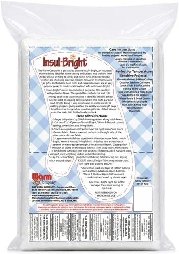 Vista 2 de Forro aislante perforado con aguja Insul-Bright -45" x 1 yarda