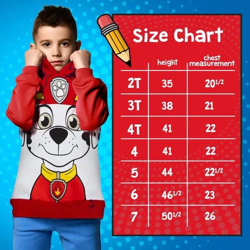 Vista 6 de Sudadera ligera con capucha de Paw Patrol para niños