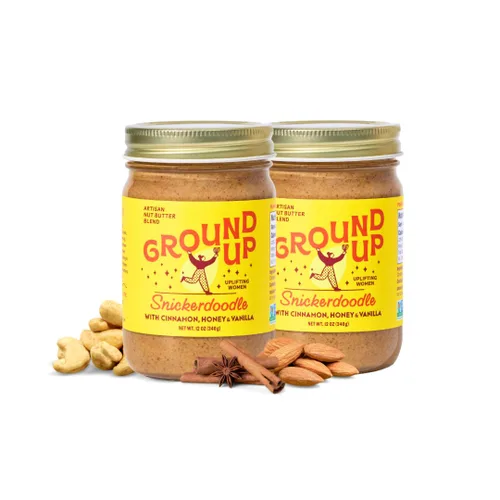 Vista 16 de GROUND UP PDX Mantequilla de nuez Almendra Oregon Avellana, 12 OZ