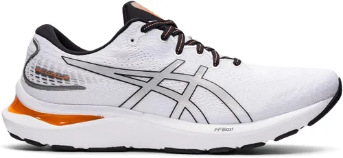 Vista 4 de ASICS Gel-Cumulus 24 - Tenis de correr para hombre, NegroNaranja