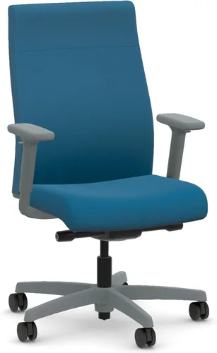 Vista 13 de HON Ignition 2.0 - Silla de oficina de tela, tapizada, brazos ajustables, silla de oficina ergonómica ejecutiva reclinable, con inclinación