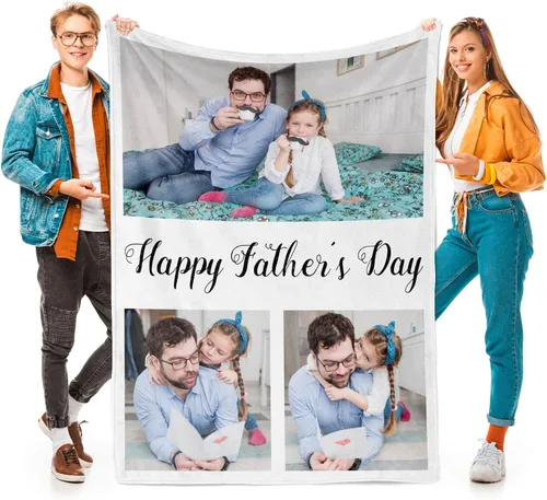 Vista 17 de Printwoo Mantas personalizadas con foto, mantas de fotos personalizadas con mi propia foto, mantas personalizadas con imagen, regalos personalizados